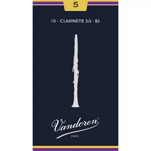Stroik klarnet Bb 5 Vandoren Classic CR105 10 szt - Instrumenty dęte - miniaturka - grafika 1