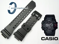 Akcesoria do zegarków - Pasek do zegarka Casio G-Shock GA-400 GA-400GB czarny oryginał - miniaturka - grafika 1