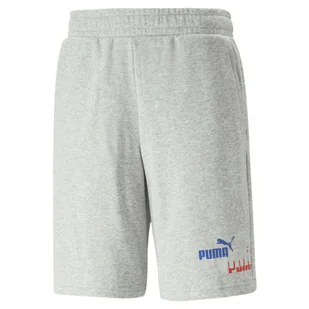 Krótkie spodenki męskie Puma ESS+ LOGO POWER 10'' - Spodnie sportowe męskie - miniaturka - grafika 1