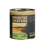 Mokra karma dla psów - Country&Nature Kaczka 97% z burakiem 850g - mokra karma dla psów dorosłych, wszystkich ras, 850g Złóż zamówienie do 11.00, odbierz JUTRO - miniaturka - grafika 1