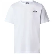 Koszulki sportowe męskie - Koszulka męska The North Face M S/S Redbox Tee Rozmiar: XL / Kolor: biały - miniaturka - grafika 1