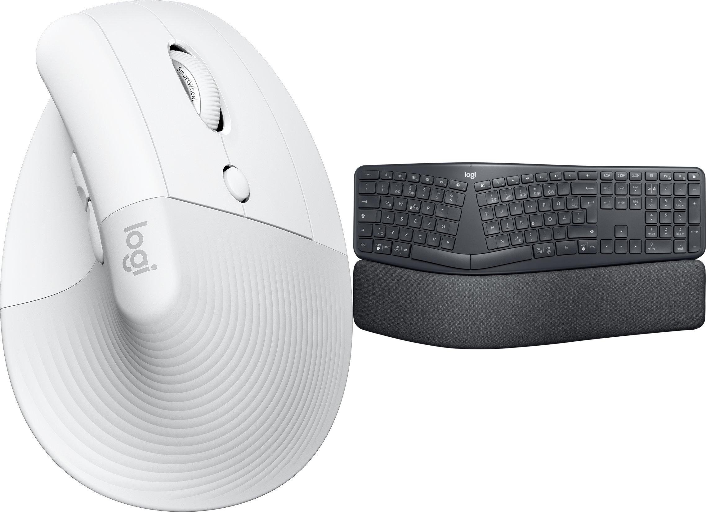 Logitech Lift Off-White 910-006475 + Ergo K860 920-010108