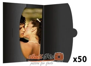 Daiber Koperta ochronna na zdjęcia 15x20 czarna 50 sztuk 09018 - Koperty - miniaturka - grafika 2