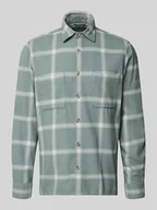 Koszule męskie - Koszula casualowa o kroju regular fit z czystej bawełny ekologicznej - miniaturka - grafika 1