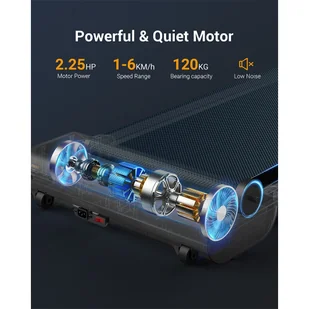 Bieżnia Urevo URTM022 spacewalk 1 lite, maks. prędkość 1-6km/h, maks. obciążenie 120kg, zdalne sterowanie - Bieżnie - miniaturka - grafika 6