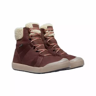 Buty zimowe damskie KEEN ELLE WINTER BOOT WP-39 - Botki damskie - miniaturka - grafika 1