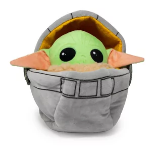 Star Wars Baby Yoda w kołysce zabawka dla psa - ok. dł.  23 x szer. 12 x wys. 16 cm| Dostawa i zwrot GRATIS od 99 zł - Zabawki dla psów - miniaturka - grafika 1