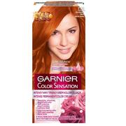 Farby do włosów i szampony koloryzujące - Garnier Color Sensation Krem koloryzujący 7.40 Bursztynowa miedź - miniaturka - grafika 1