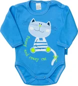 Body dla niemowląt - BODY NIEMOWLĘCE DŁUGI RĘKAW RĘKAWEK ROZM. 56 Pampicio - miniaturka - grafika 1