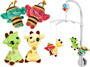MalPlay, karuzela Pluszaki - Karuzele dla niemowląt - miniaturka - grafika 1