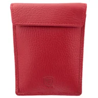 Etui na klucze - Etui antykradzieżowe na kluczyk keyless blokujący fale radiowe (Czerwony) - miniaturka - grafika 1