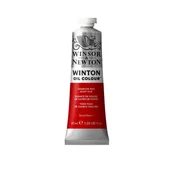 Farby i media malarskie - Winsor&Newton Winton, farba olejna 37ml, kolor cadmium red deep hue - miniaturka - grafika 1
