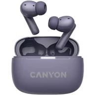 Słuchawki - CANYON OnGo 10 fioletowe - miniaturka - grafika 1