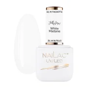 Żele do paznokci - Nailac NAILAC Żel w butelce JellyMe! White Madame 7 ml NAI000510 - miniaturka - grafika 1