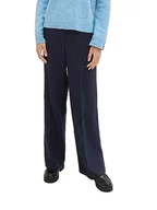 Spodnie damskie - TOM TAILOR Spodnie damskie, 33973 - Navy Pinstripe, 40W / 32L - miniaturka - grafika 1