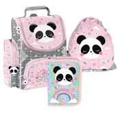 Zestawy szkolne - ZESTAW SZKOLNY 3-ELEMENTÓW PANDA PP25PB PASO - miniaturka - grafika 1