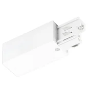 Akcesoria do oświetlenia - Italux Zasilanie szynoprzewodu uziemienie lewe HT4-L01/WU do 3-fazowej szyny natynkowej 230V biały __code-62527 - miniaturka - grafika 1