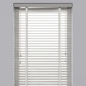 Żaluzje - Trendiy Decosol Żaluzje drewniane, 50 mm, 60x180 cm, białe - miniaturka - grafika 1