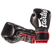 Rękawice bokserskie - Fairtex Rękawice Bokserskie Bgv14 Microfiber Black Red - miniaturka - grafika 1
