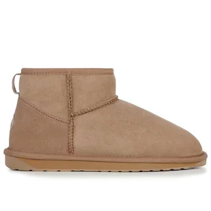 Buty Emu Australia Stinger Micro W10937CORI - brązowe - Botki damskie - miniaturka - grafika 1