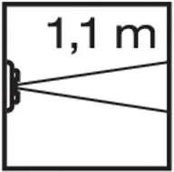 Klawisze i ramki - Hager polo Nasadka czujnika ruchu 1.1m biały połysk R.1/R.3 85341139 85341139 - miniaturka - grafika 1