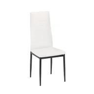 Krzesła - Tino NOVA Krzesło do jadalni biało-czarne - miniaturka - grafika 1