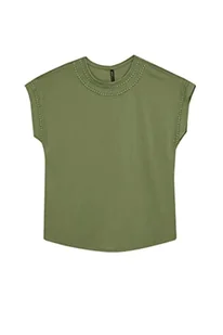 DeFacto T-shirt damski, miętowy, XXL - Koszulki i topy damskie - miniaturka - grafika 1