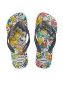 Klapki i japonki damskie - Havaianas Japonki 41378895233 Szary - miniaturka - grafika 1