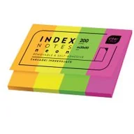 Przybory szkolne - Interdruk Zakładki indeksujące neon 200szt - miniaturka - grafika 1
