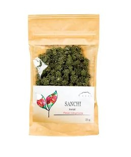 Nanga, Sanchi kwiat pseudożeńszeń, 25 g - Przyprawy i zioła sypkie - miniaturka - grafika 1