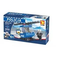 Klocki - Klocki policja Helikopter policyjny 47el. 23202K  DROMADER - miniaturka - grafika 1