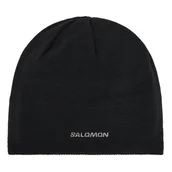 Czapki narciarskie - Czapka Salomon Salomon LC1847100 Czarny - miniaturka - grafika 1