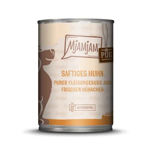 MjAMjAM purer Fleischgenuss, 6 x 400 g - Soczysty kurczak - Mokra karma dla kotów - miniaturka - grafika 2