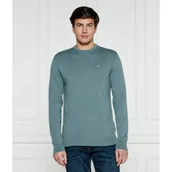Swetry męskie - Calvin Klein Sweter | Regular Fit | z dodatkiem jedwabiu - miniaturka - grafika 1