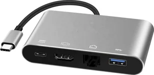 Stacja/replikator Tradebit USB-C 6344 - Stacje dokujące i replikatory portów - miniaturka - grafika 1