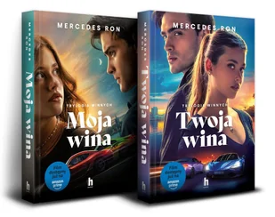Pakiet: Moja wina / Twoja wina. Trylogia winnych. Tomy 1-2 (okładka filmowa) - Romanse - miniaturka - grafika 1