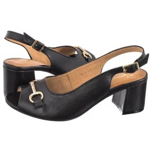 Sandały Czarne 06569-01/00-5 (MA1224-a) Maciejka - Sandały damskie - miniaturka - grafika 1