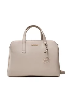 Torebki damskie - Calvin Klein Torebka Ck Must Tote K60K608717 Beżowy - grafika 1