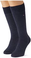 Skarpetki męskie - Tommy Hilfiger skarpety męskie (opakowanie 2), Dżinsy, 43-46 EU - miniaturka - grafika 1