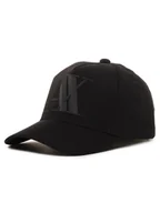 Czapki męskie - Armani Exchange Czapka z daszkiem 954079 CC518 00020 Czarny - miniaturka - grafika 1