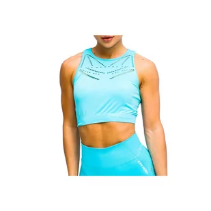Biustonosz sportowy damski GymHero Venice Beach Top Short Bra - Bielizna sportowa damska - miniaturka - grafika 1