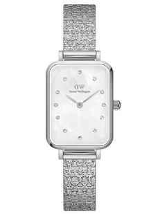 Zegarek ZEGAREK DAMSKI DANIEL WELLINGTON Quadro Lumine Pressed Piano 20mm DW00100580 + BOX (zw519c) - Zegarki damskie - miniaturka - grafika 1