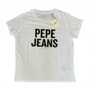 Koszulki i topy damskie - PEPE JEANS T-SHIRT DAMSKI Z NADRUKIEM S P9F - miniaturka - grafika 1