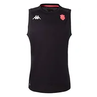 Koszulki i topy damskie - Kappa Męski Tank top Abriz Pro 4 SFP, granatowy, różowy, 3XL 311B2FW - miniaturka - grafika 1