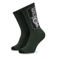 Skarpetki męskie - Skarpety wysokie unisex Volcom Ent D6312502 Zielony - miniaturka - grafika 1