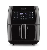 Frytkownice - CASO AF 600 XL – duża frytkownica na gorące powietrze o pojemności 6 l, 12 automatycznych programów, obsługa czujnika dotykowego, timer od 1 do 60 minut, wyjmowany kosz do smażenia (nadaje się do - miniaturka - grafika 1