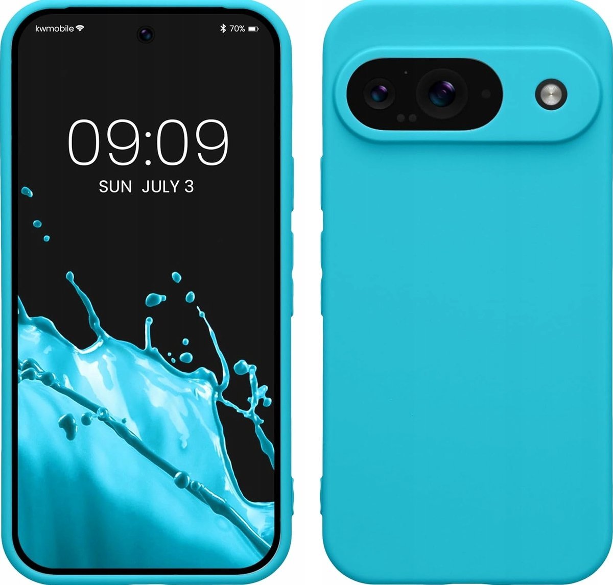 ETUI OBUDOWA SMUKŁA TELEFON MATOWA OCHRONNA TPU NIEBIESKA