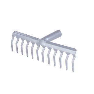 Grabki stalowe wzmacniane 12 zębów n/op Klik - Grabie i motyki - miniaturka - grafika 1