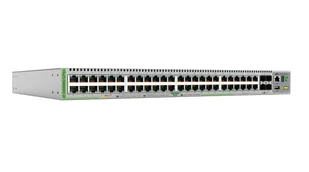 Allied Telesis AT-GS980MX/52PSM-50 łącza sieciowe Zarządzany L3 10G Ethernet (100/1000/10000) Obsługa PoE Szary - Pozostałe akcesoria sieciowe - miniaturka - grafika 1