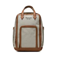 Plecaki - Plecak Guess New Wanderluxe HMNEWW P3206 BRO - miniaturka - grafika 1